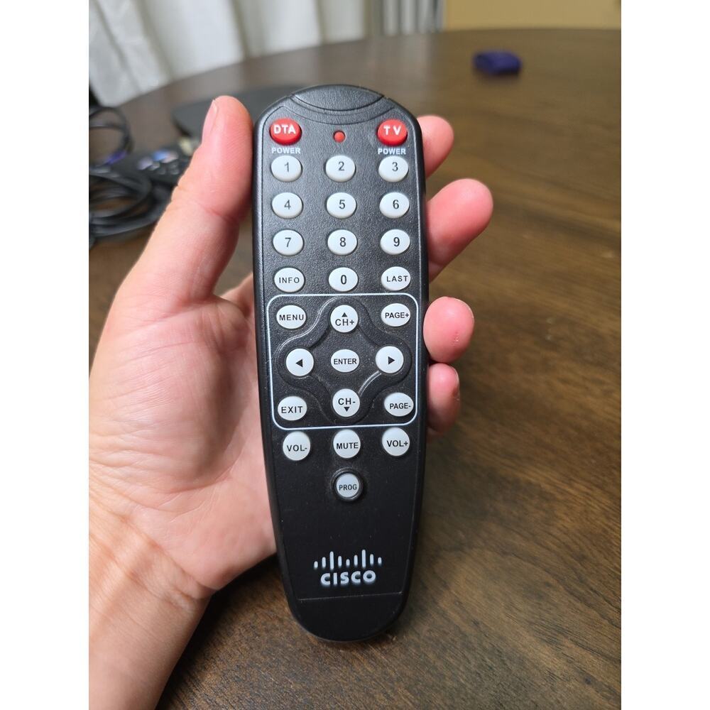Cisco HDA-IR2.1 OEM‎ Original DTA Replacement Remote Control Tested Black